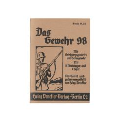 Mauser K98 rifle manual