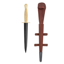 Fairbarn Sykes fighting knife brass grip