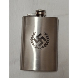 Swastika Hip Flask