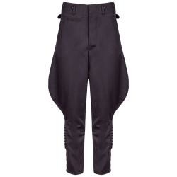 SS Officer M32 Black Breeches