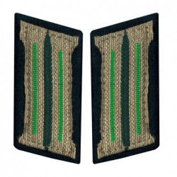 M35 EMNCO Heer mountain troops collar tabs on wool